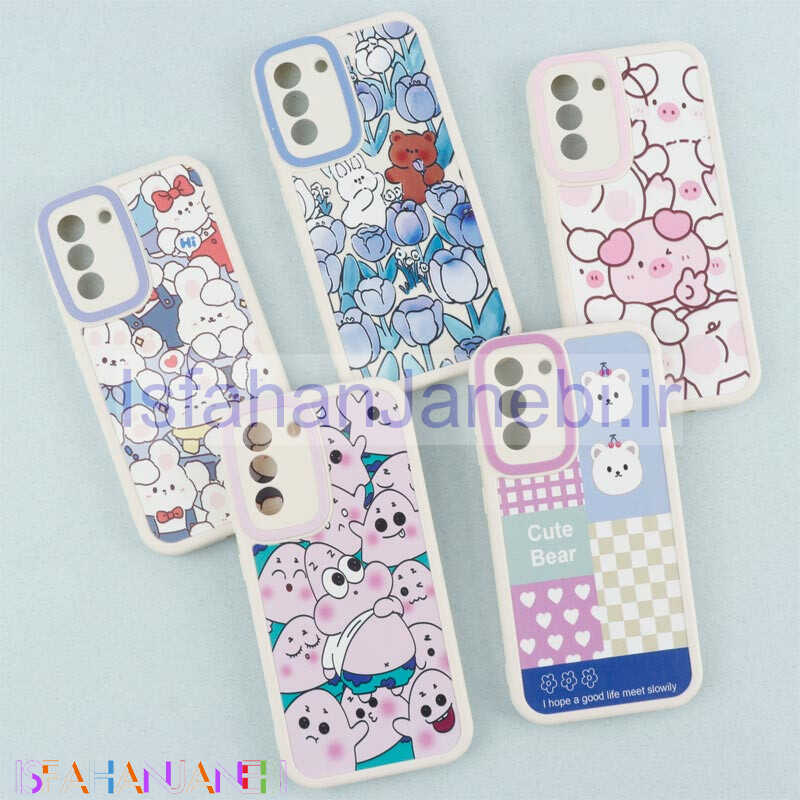 اصفهان جانبی-قاب طرح کارتونی محافظ لنزدار Samsung Galaxy S21 FE 5G