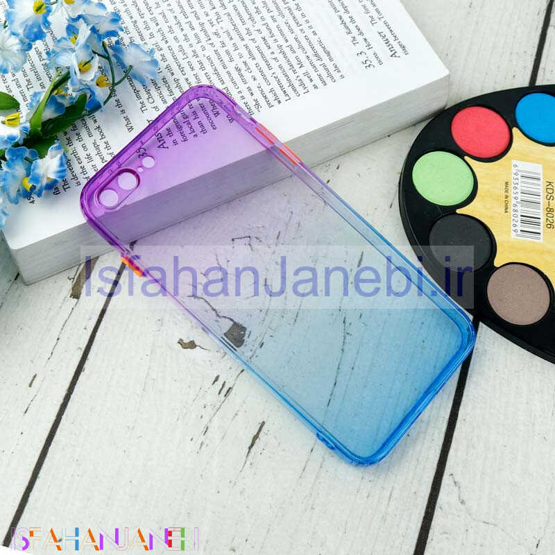 اصفهان جانبی-قاب آبرنگی دور رنگی محافظ لنزدار iPhone 7 Plus / 8 Plus