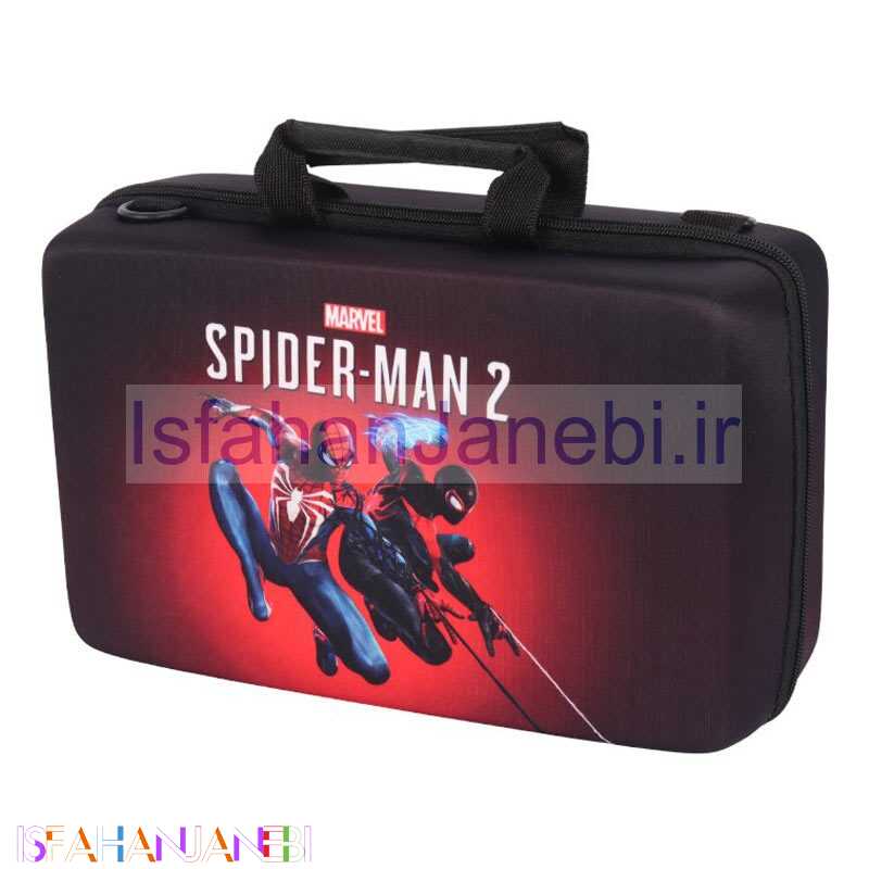 اصفهان جانبی-کیف کنسول بازی XBOX Series S طرح Spider man 2