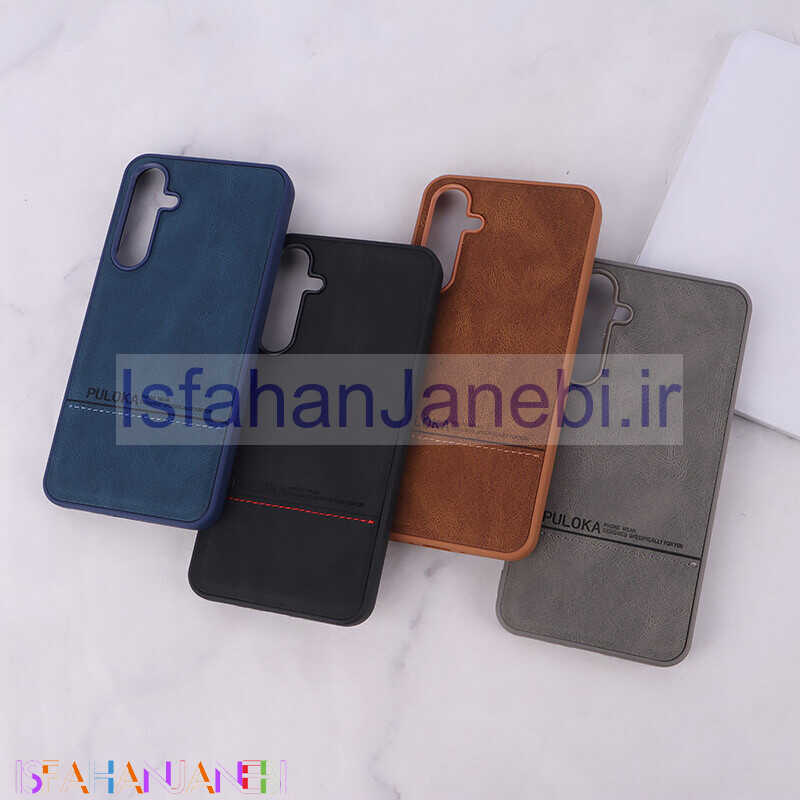 اصفهان جانبی-قاب چرمی Puloka سامسونگ Galaxy A35