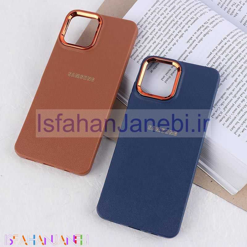 اصفهان جانبی-قاب ژله ای سامسونگ Galaxy A06 دور محافظ متال لوگودار