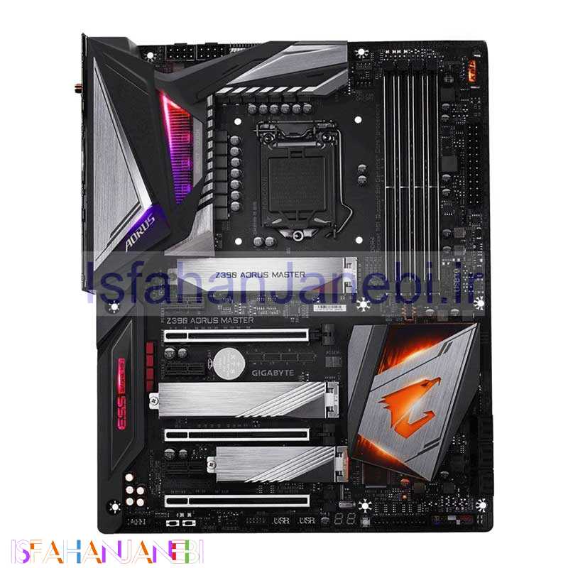 اصفهان جانبی-مادربرد گیگابایت Z390 AORUS MASTER DDR4