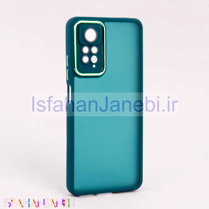 اصفهان جانبی-قاب PC متال ایرون مات محافظ لنزدار Xiaomi Redmi Note 11 Pro