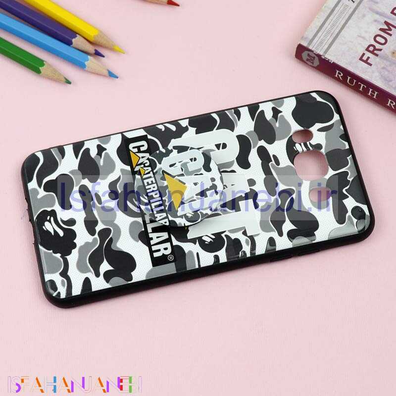 اصفهان جانبی-قاب فانتزی برجسته + پاپ سوکت طرح CAT سامسونگ J7 2016 سری D