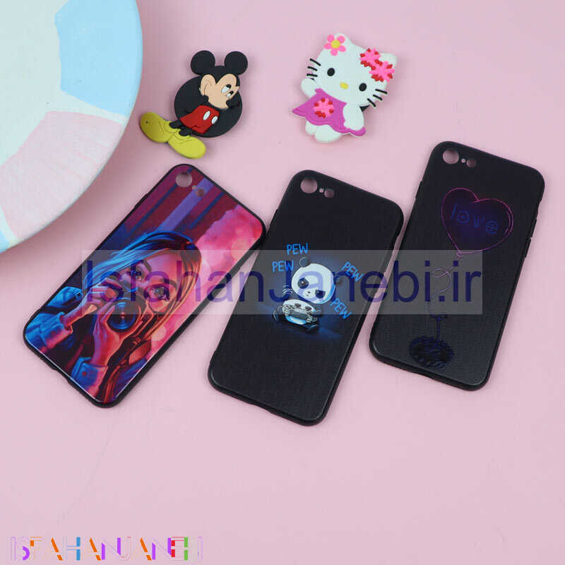 اصفهان جانبی-قاب فانتزی برجسته دخترانه آیفون iPhone 7/8 سری 5