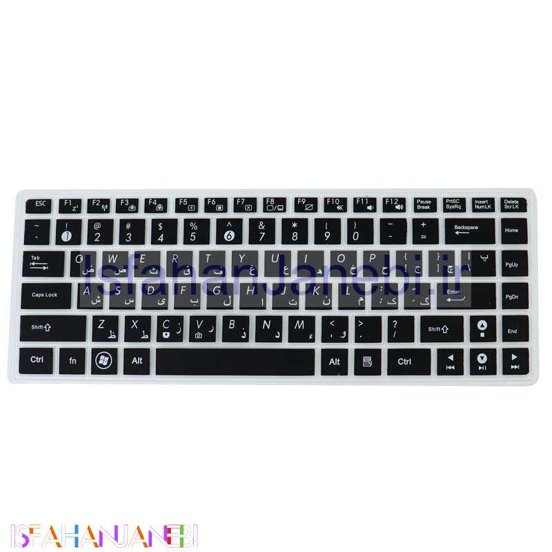 اصفهان جانبی-کاور کیبورد ژله ای لپ تاپ Asus X42-P43-K40