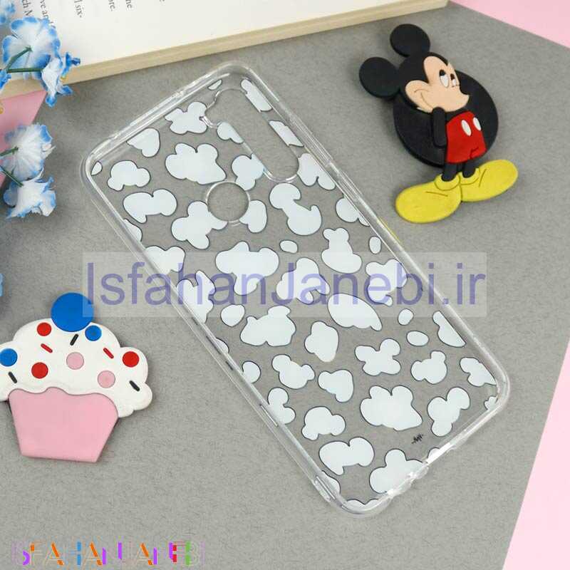 اصفهان جانبی-قاب ژله ای شفاف طرحدار پلنگی Xiaomi Redmi Note 8