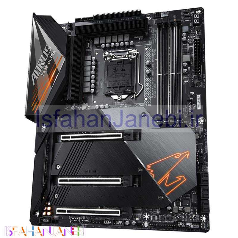 اصفهان جانبی-مادربرد گیگابایت Z490 AORUS ULTRA rev. 1.x DDR4