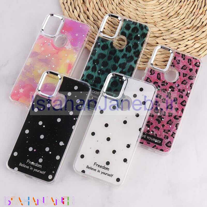 اصفهان جانبی-قاب رزینی سامسونگ Galaxy A11 / M11 طرح دار دور محافظ متال