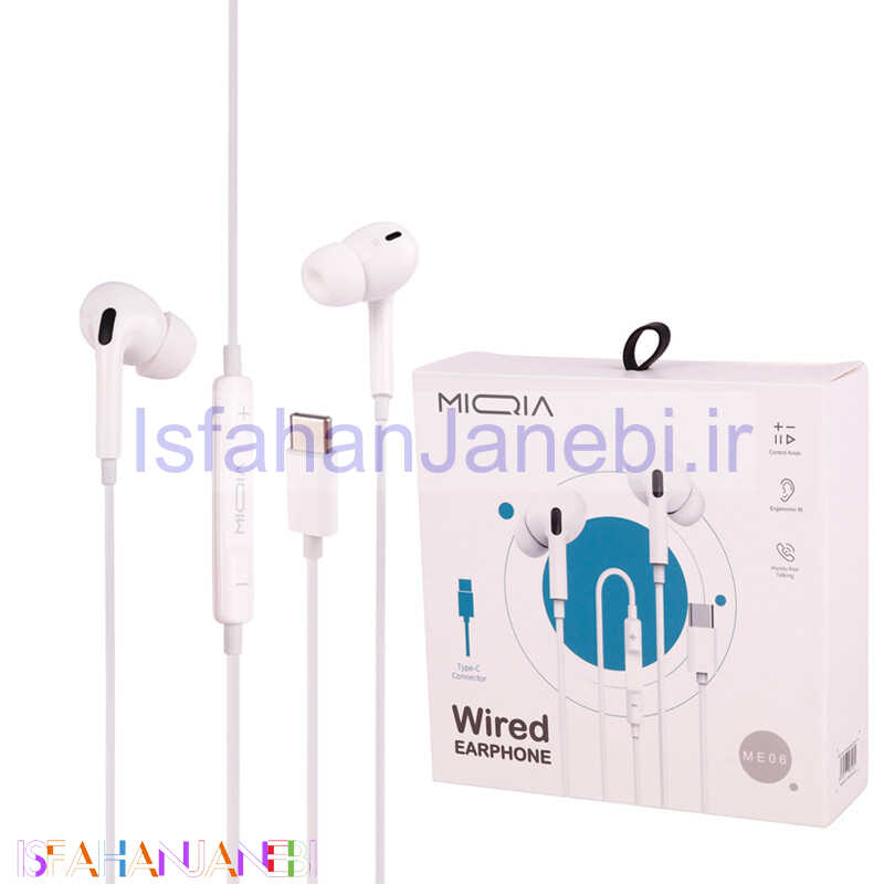 اصفهان جانبی-هندزفری Miqia ME06 Type-C