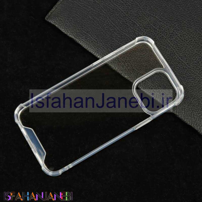اصفهان جانبی-قاب PC ضدضربه کپسولی شفاف iPhone 13 Pro Max
