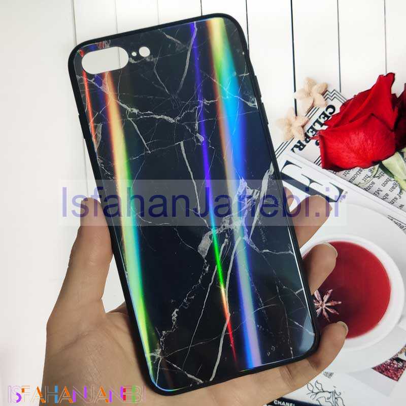 اصفهان جانبی-قاب لیزری پشت گلسی سنگی آیفون iPhone 7 Plus / 8 Plus