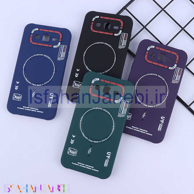 اصفهان جانبی-قاب ژله ای Dcokm سامسونگ Galaxy J7 2015 طرح مگ سیف محافظ لنزدار
