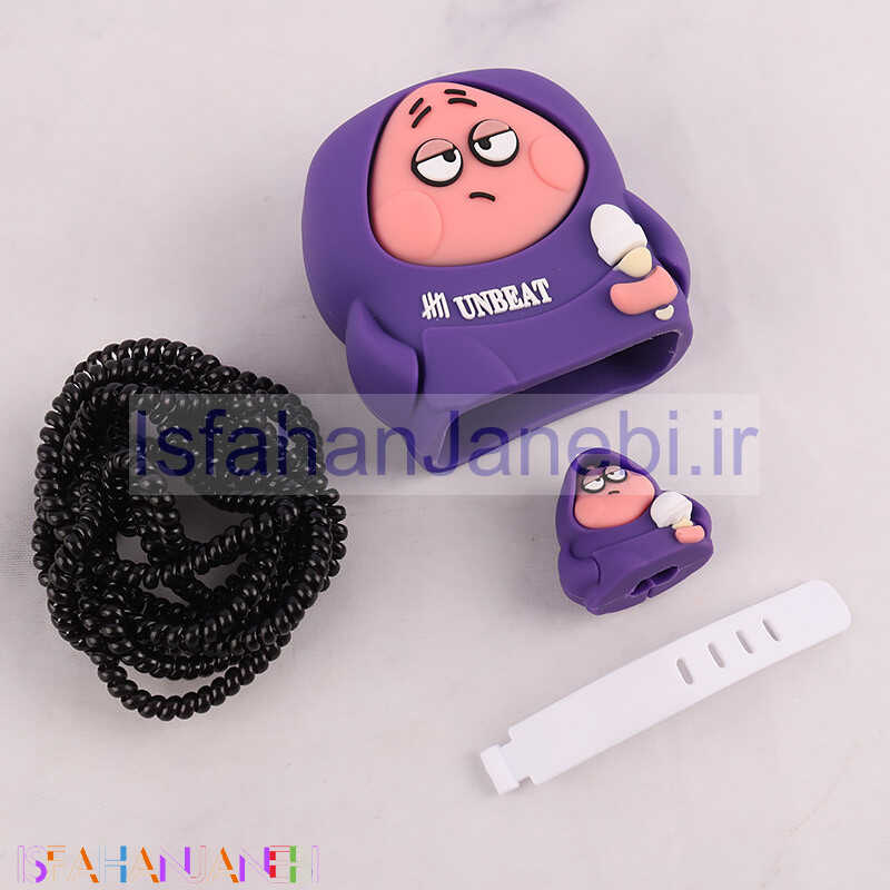 اصفهان جانبی-ست محافظ کابل و کلگی شارژر شیائومی 33 وات طرح پاتریک