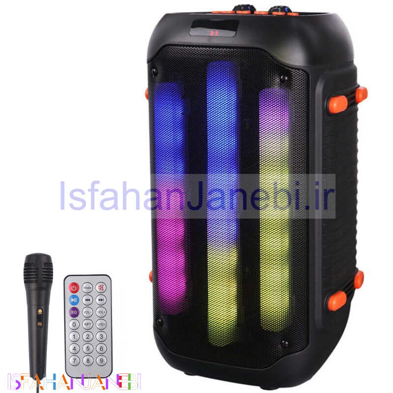 اصفهان جانبی-اسپیکر بلوتوثی سینگ ای JQS4408 + میکروفون و ریموت کنترل