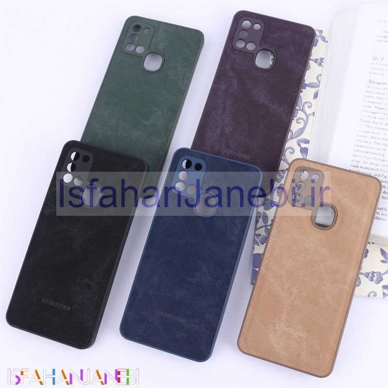 اصفهان جانبی-قاب PC سامسونگ Galaxy A21s طرح جین محافظ لنزدار