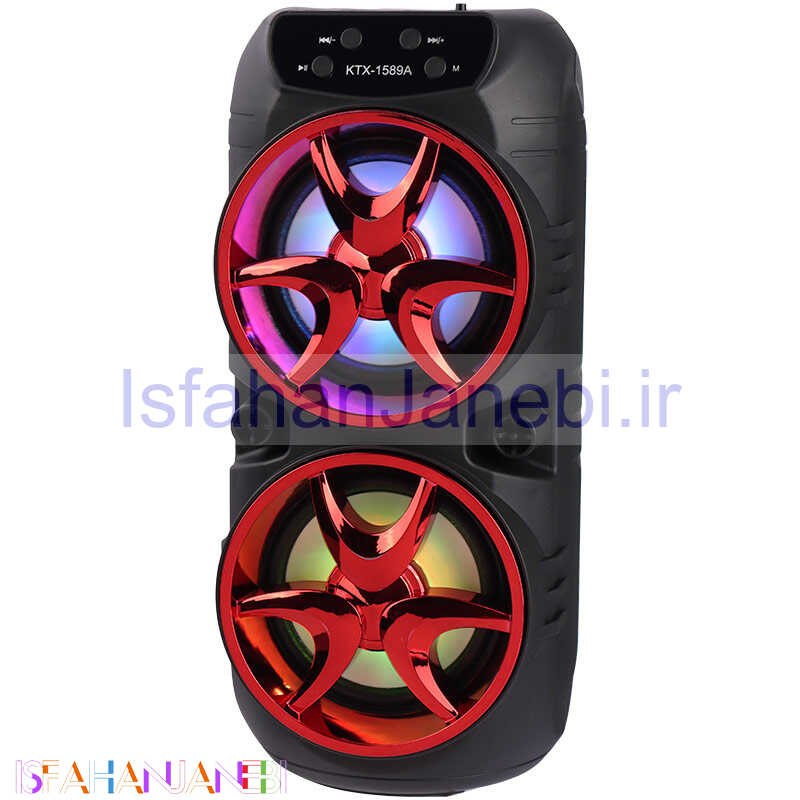 اصفهان جانبی-اسپیکر بلوتوثی رم و فلش خور KTX-1589A