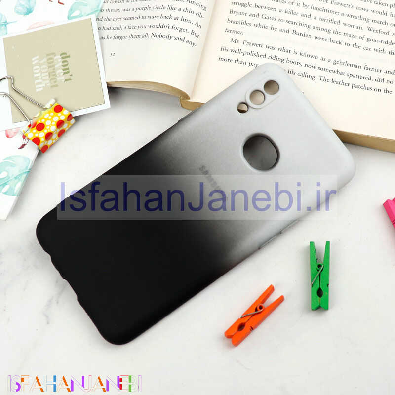 اصفهان جانبی-قاب سیلیکونی محافظ لنزدار دو رنگ Samsung Galaxy A10s