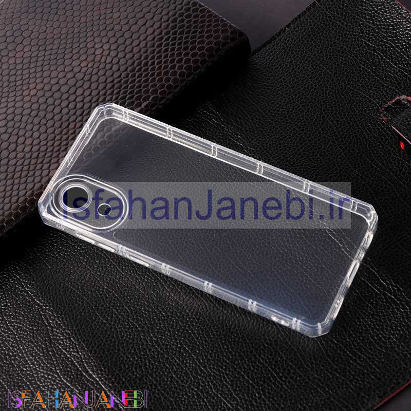 اصفهان جانبی-قاب ژله ای ضربه گیر بی رنگ محافظ لنزدار Samsung Galaxy A03 Core