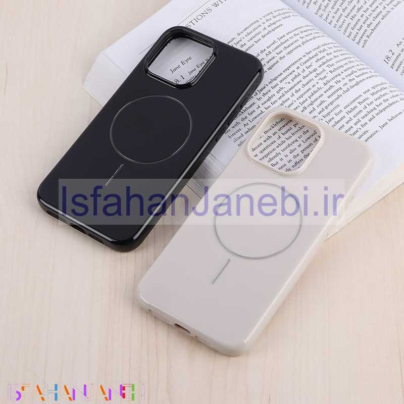 اصفهان جانبی-قاب مگ سیف Case آیفون iPhone 15 Pro Max براق