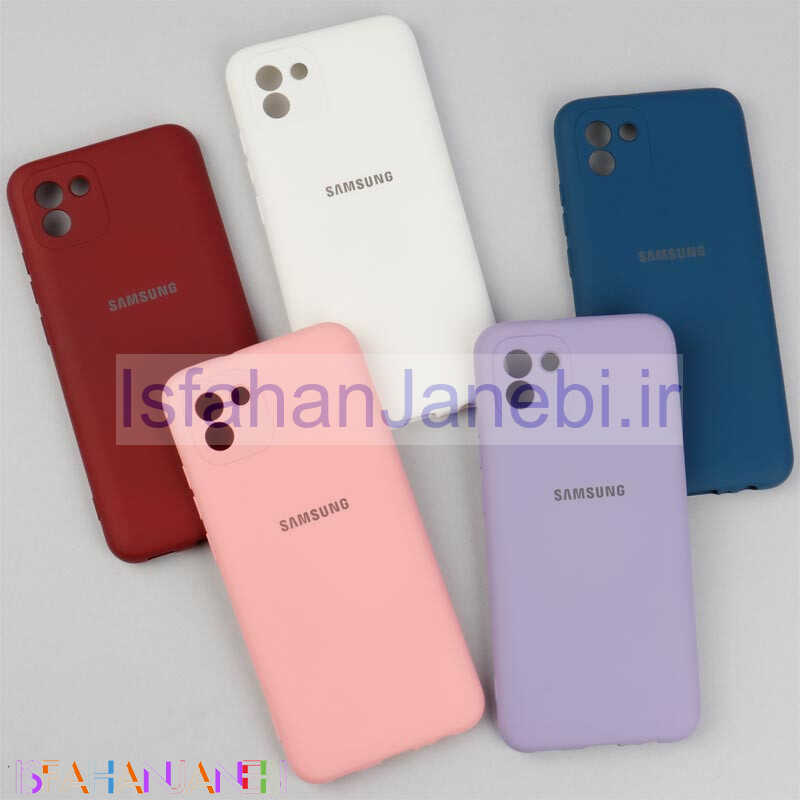 اصفهان جانبی-قاب سیلیکونی Highcopy زیربسته سامسونگ Galaxy A03 محافظ لنزدار