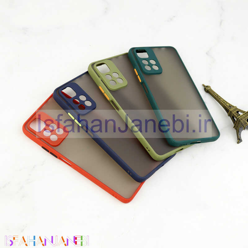 اصفهان جانبی-قاب PC مات محافظ لنز دار Xiaomi Redmi Note 11 Pro (China)