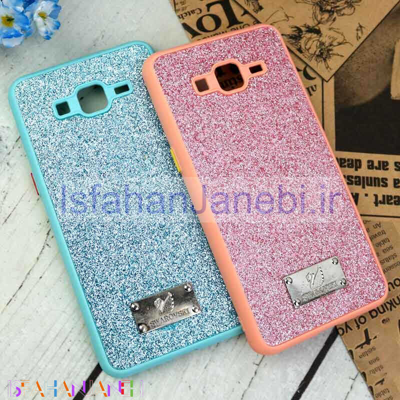 اصفهان جانبی-قاب شاینی Swarovski محافظ لنزدار Samsung Galaxy J2 Prime