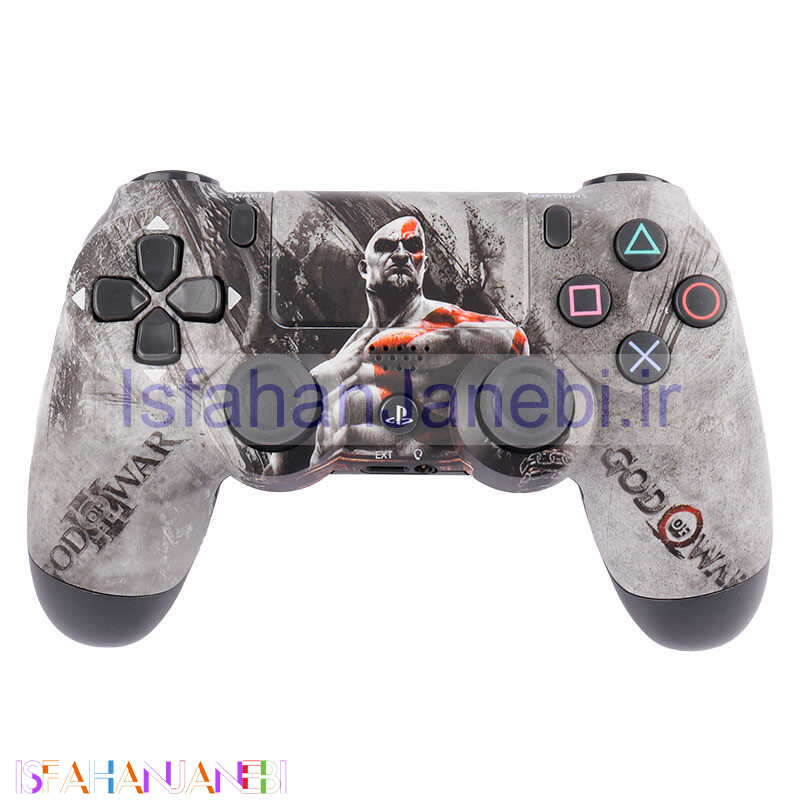 اصفهان جانبی-دسته بازی بی سیم SONY PlayStation 4 DualShock 4 High Copy طرح God of War کد 5