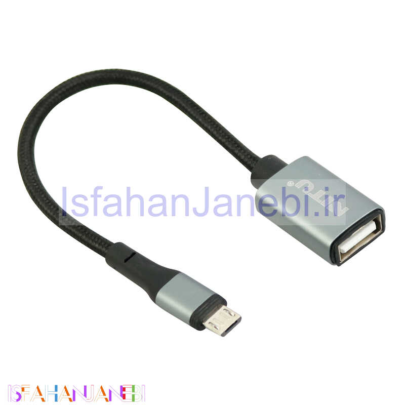 اصفهان جانبی-کابل تبدیل Nitu NT-CN20 OTG USB To MicroUSB