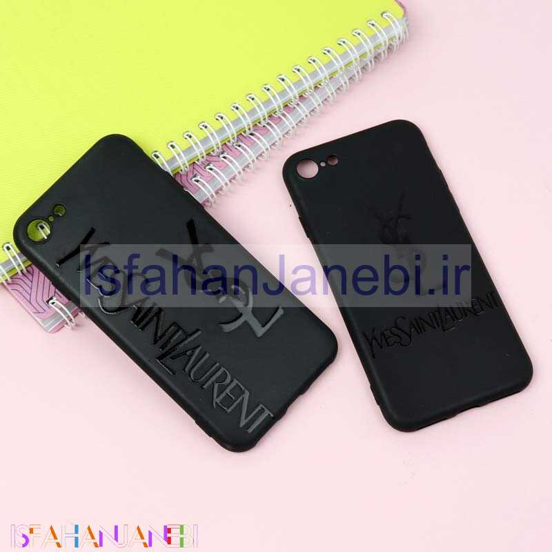 اصفهان جانبی-قاب طرحدار مشکی YSL آیفون iPhone 7/8