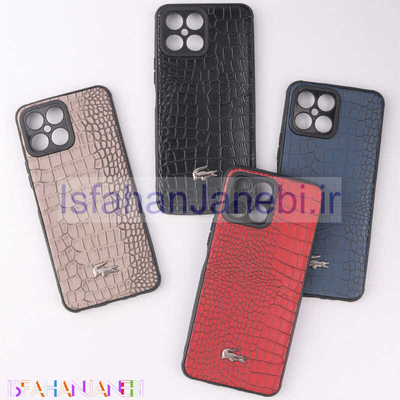 اصفهان جانبی-قاب چرمی کروکودیل Honor X8 4G