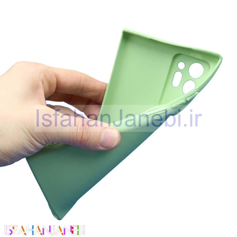 اصفهان جانبی-قاب طرح سیلیکونی محافظ لنزدار Samsung Galaxy Note 20 Ultra