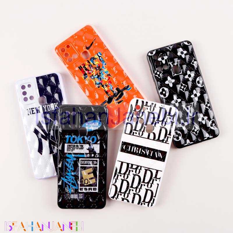 اصفهان جانبی-قاب طرحدار فانتزی پافر محافظ لنزدار Samsung Galaxy A21s