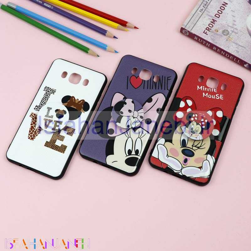 اصفهان جانبی-قاب فانتزی برجسته + پاپ سوکت طرح میکی موس سامسونگ J7 2016 سری D