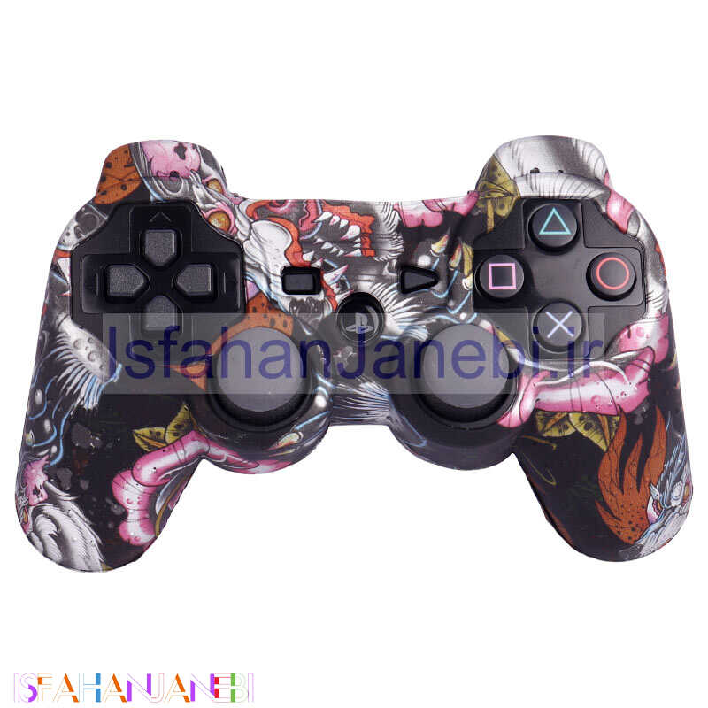 اصفهان جانبی-روکش دسته بازی PS3 طرح دراگون زمینه مشکی