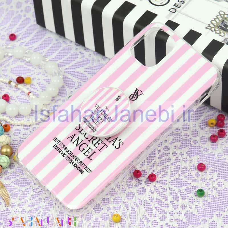 اصفهان جانبی-قاب سوپر IMD دور شفاف پاپ سوکت دار iPhone 11 ویکتوریا