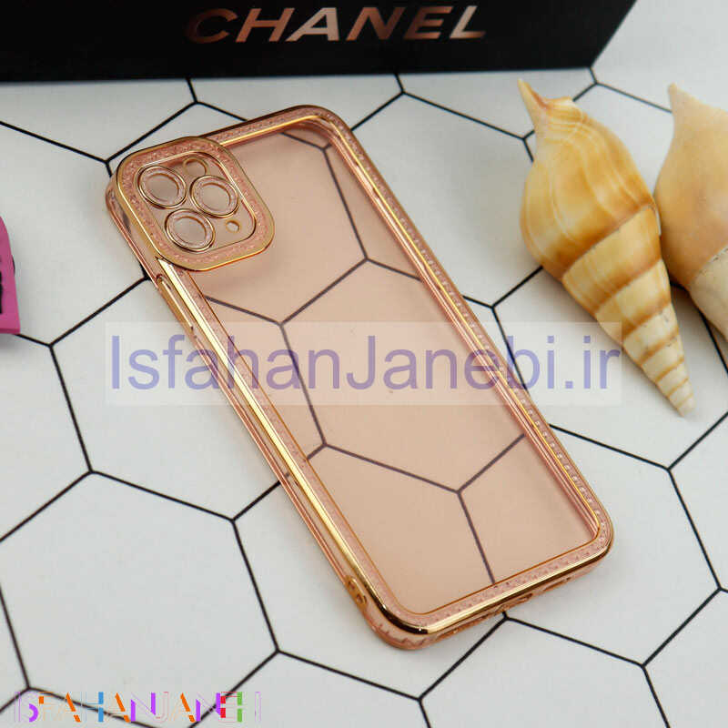 اصفهان جانبی-قاب محافظ لنزدار الکترو نگین دار iPhone 11 Pro Max