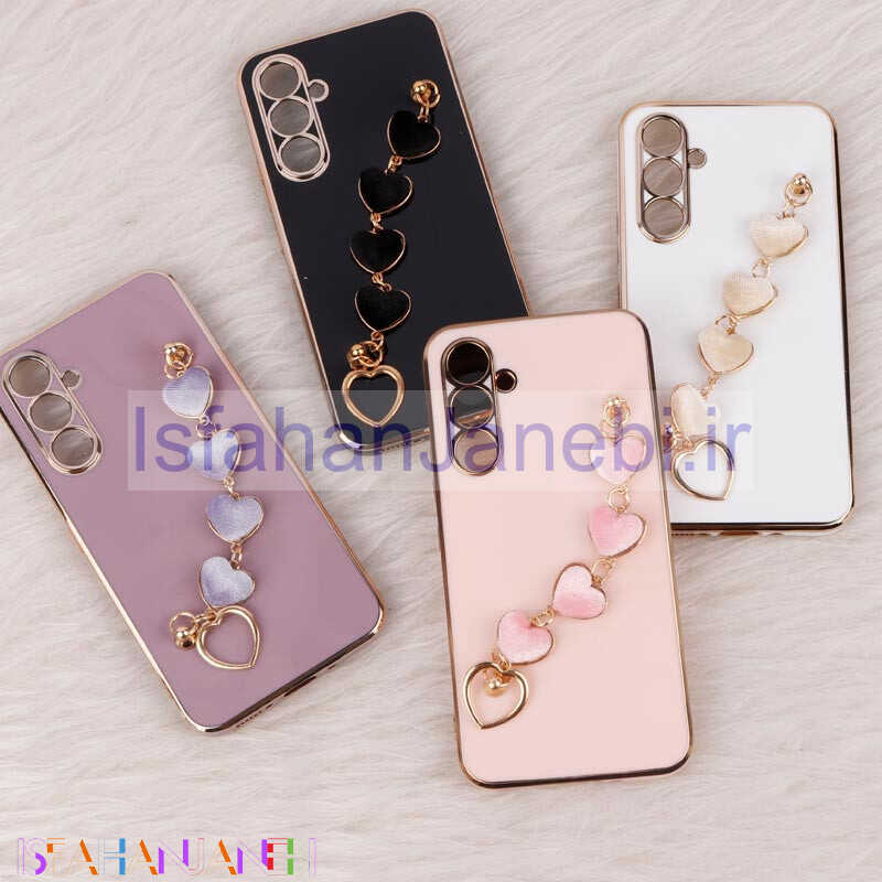 اصفهان جانبی-قاب My Case محافظ لنزدار + آویز دستی Samsung Galaxy A54