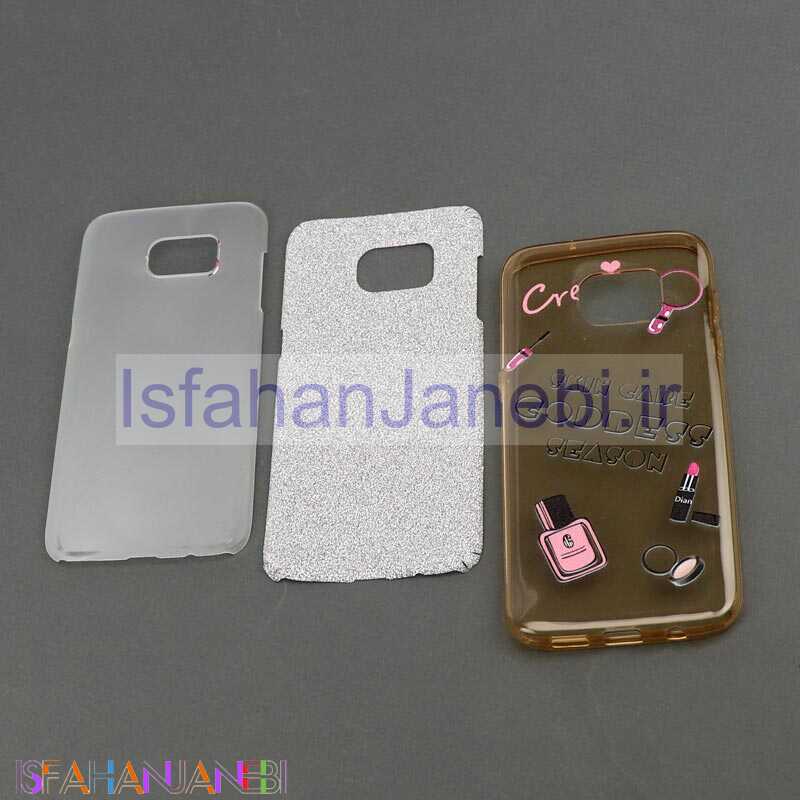 اصفهان جانبی-قاب ژله ای طرح دار Samsung S7 Edge Robobear طلایی