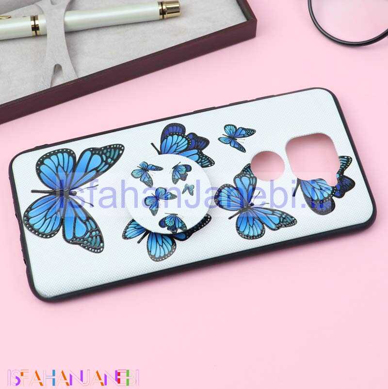 اصفهان جانبی-قاب فانتزی برجسته + پاپ سوکت کد10 شیائومی Redmi Note 9