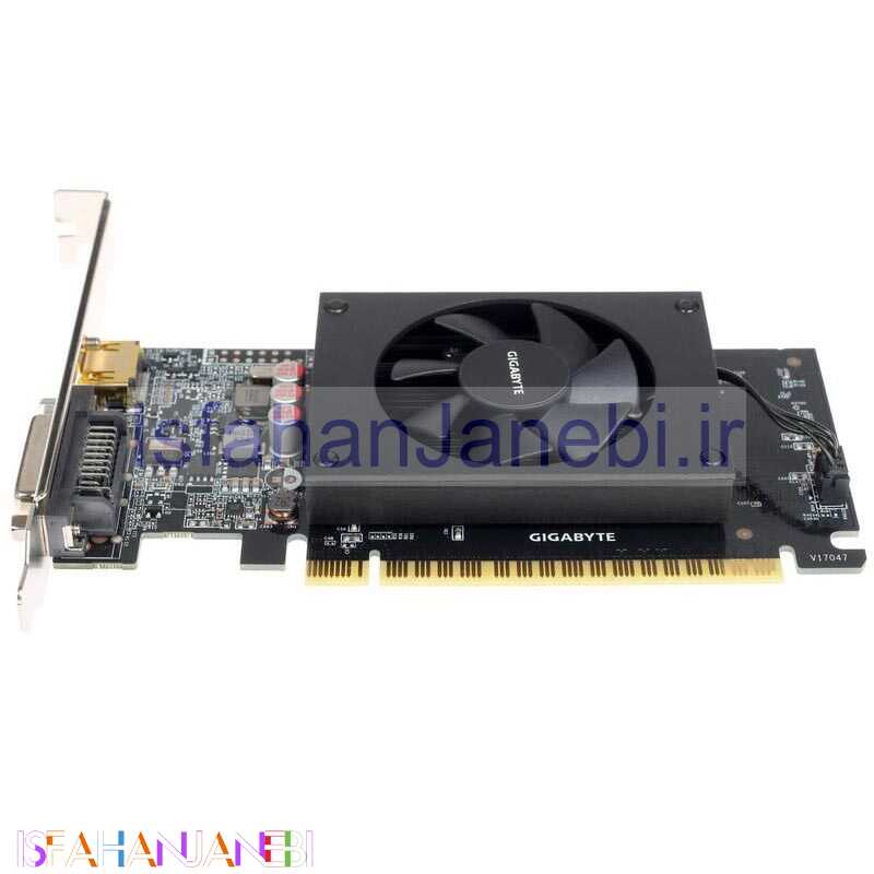 اصفهان جانبی-کارت گرافیک GIGABYTE GEFORCE GT710 2GB GDDR5