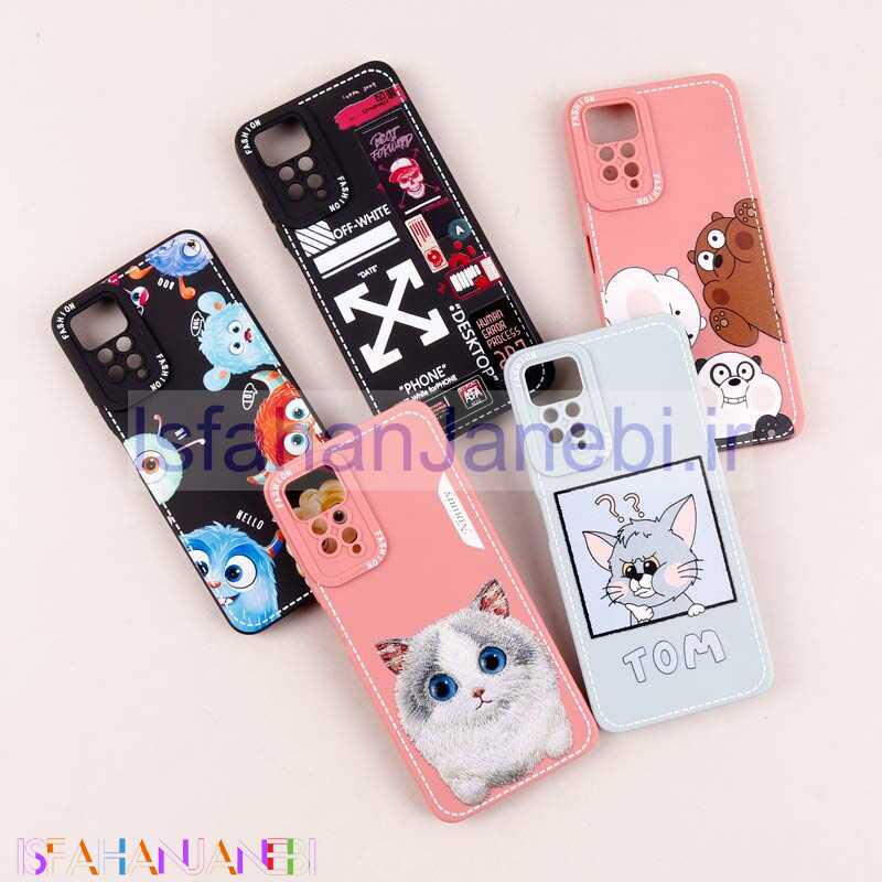 اصفهان جانبی-قاب محافظ لنزدار طرح دوخت Xiaomi Redmi Note 11 Pro