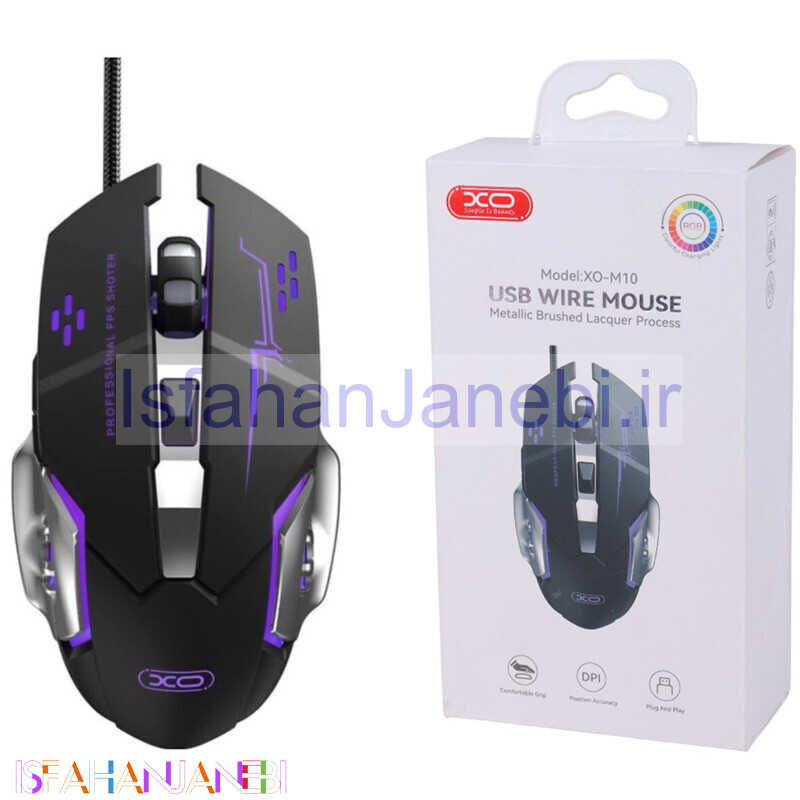 اصفهان جانبی-موس گیمینگ ایکس او XO-M10
