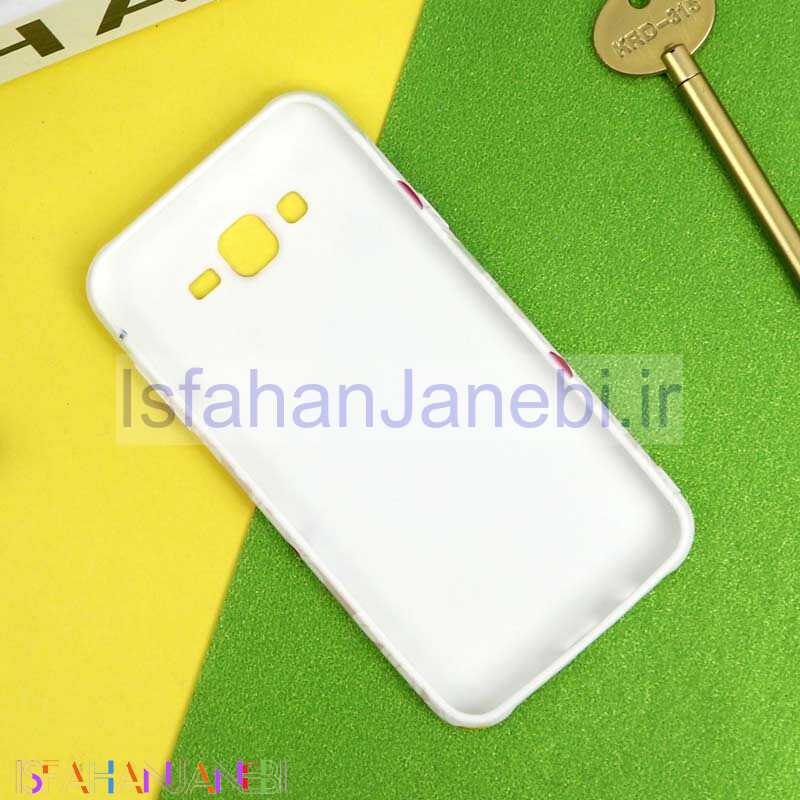 اصفهان جانبی-قاب سیلیکونی محافظ لنزدار طرح گل Samsung Galaxy J7