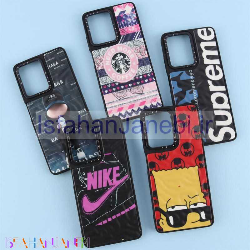 اصفهان جانبی-قاب موج آدامسی طرح دار Casetify شیائومی Poco X5 Pro