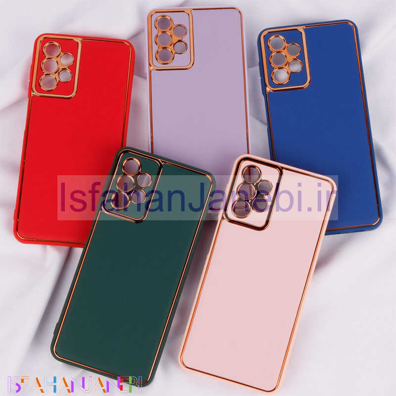 اصفهان جانبی-قاب چرمی My Case محافظ لنزدار Samsung Galaxy A13 4G