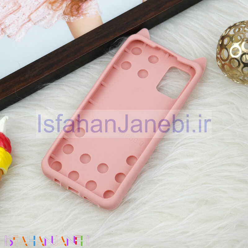 اصفهان جانبی-قاب اورجینال سیلیکونی آکواریومی Lucky Cat پاپیتی Samsung Galaxy A21s