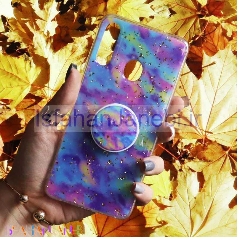 اصفهان جانبی-قاب رنگین کمانی پاپ سوکت دار خرچنگی کد5 سامسونگ A20s