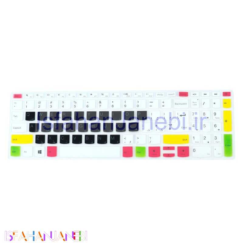 اصفهان جانبی-کاور کیبورد ژله ای لپ تاپ Lenovo 5000/7000-15