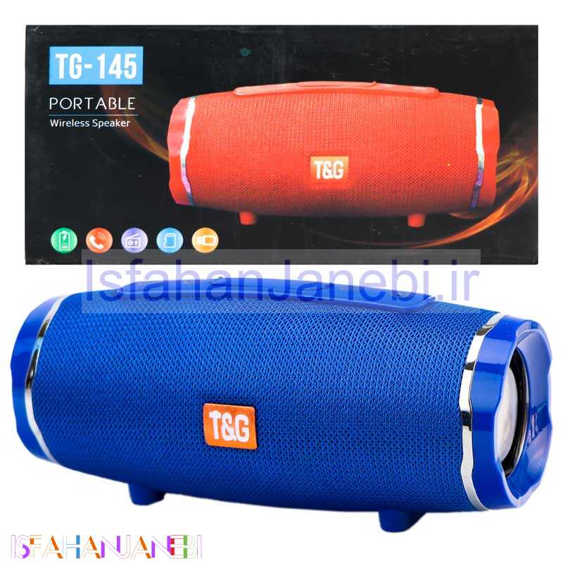 اصفهان جانبی-اسپیکر بلوتوثی رم و فلش خور T&G TG-145